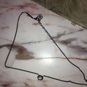 Black Kendra Scott dainty necklace